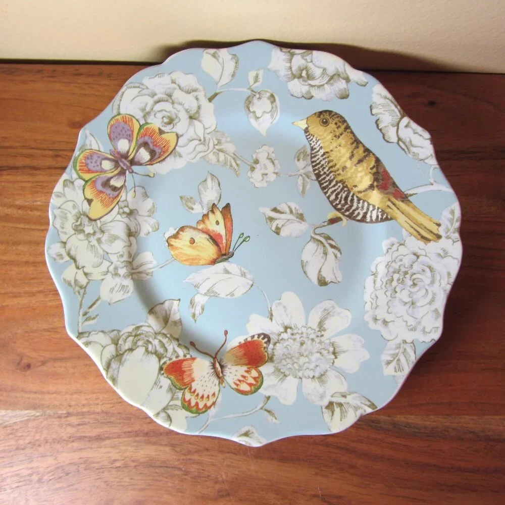 3 for $60 - pier 1 plate elenore bird NWT (W4272)